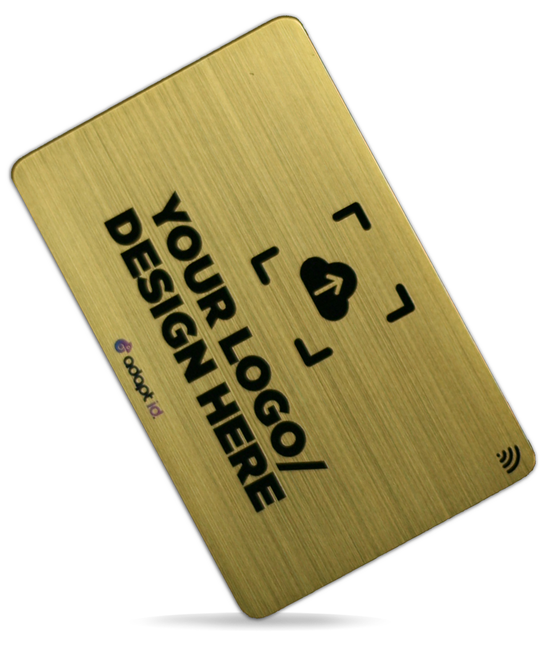 Contactless Bespoke Business Card Gold