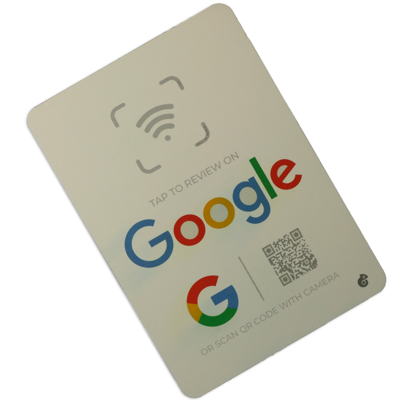 Contactless Google Social Media A5 Foam Board Sign