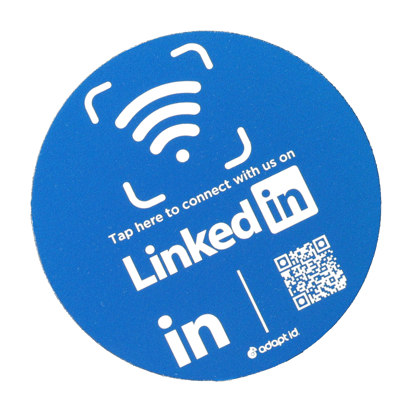 Contactless Linkedin Social Media Placemat