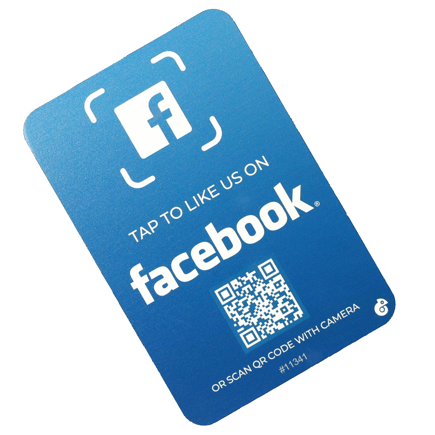 Contactless Facebook Social Media A6 Sign