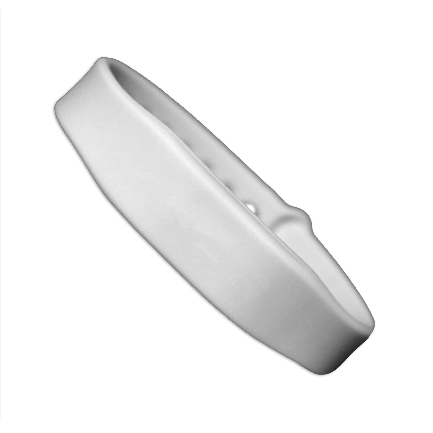 White NFC Silicone Wristband