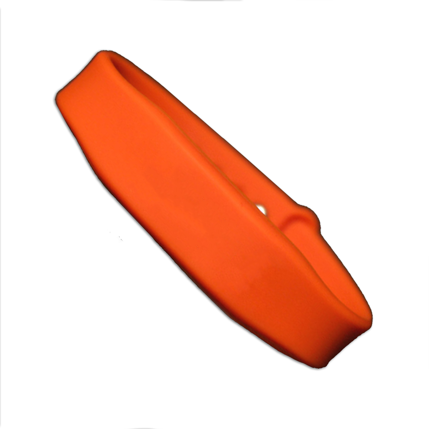 Bespoke Orange NFC Silicone Wristband