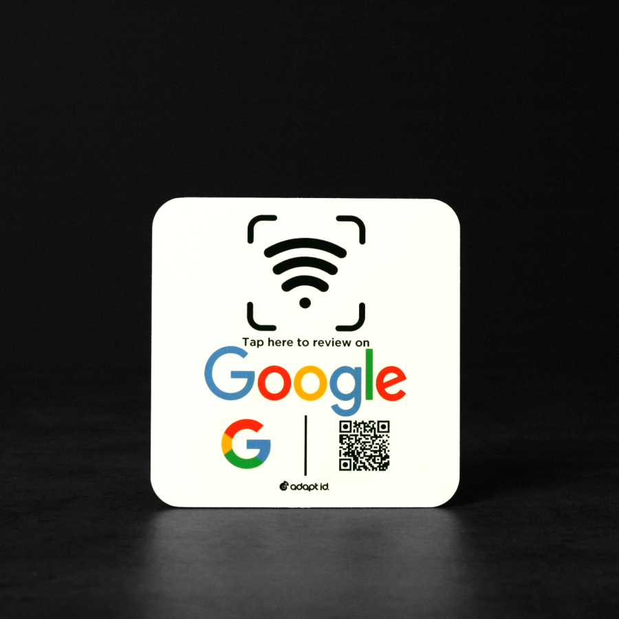 Contactless Google 100mm Square Foam Board