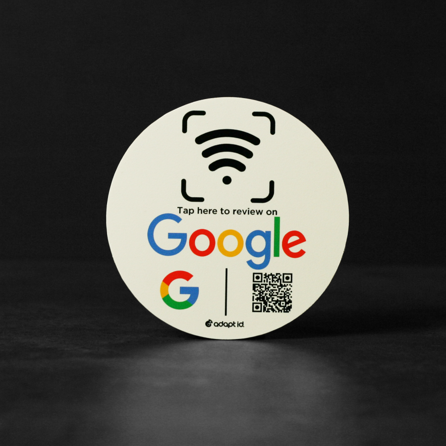 Contactless Google Social Media Placemat