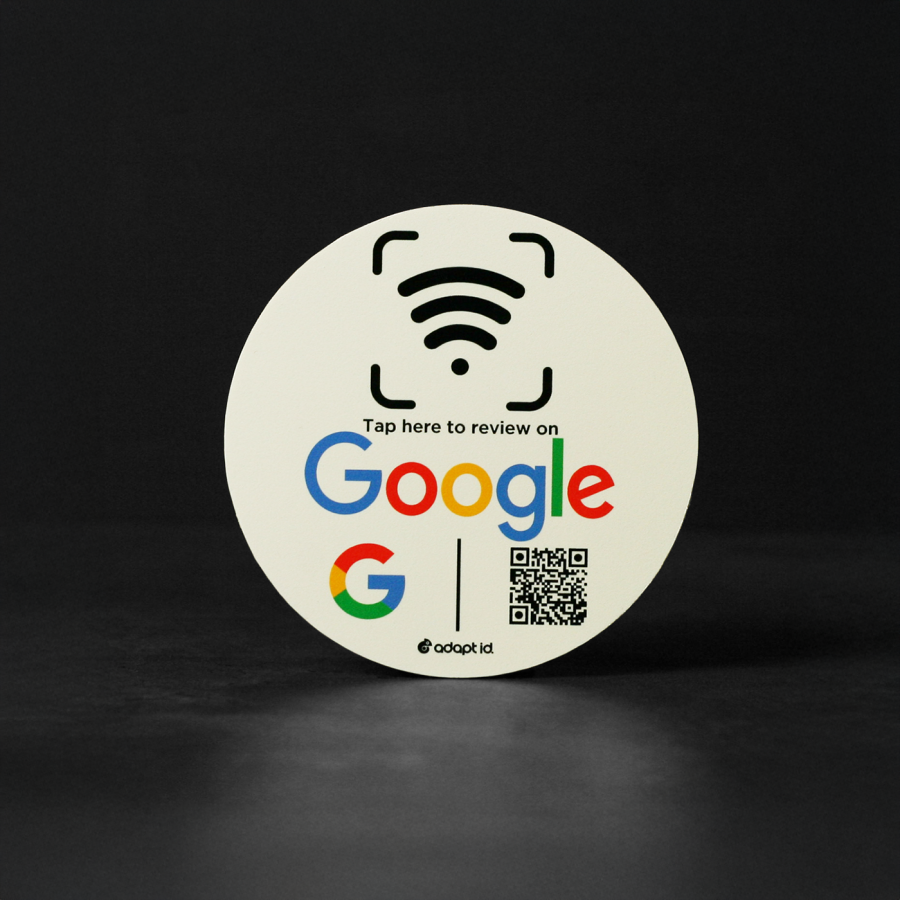 Contactless Google Social Media Placemat