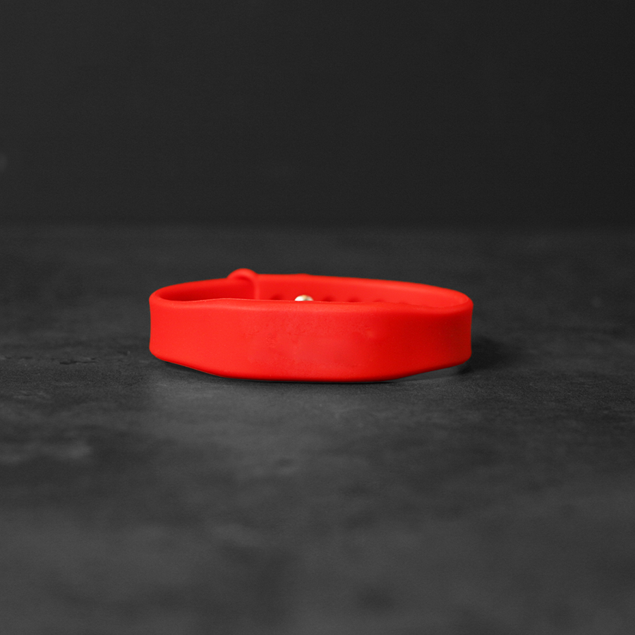 Red NFC Silicone Wristband